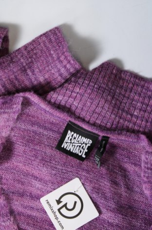 Damski sweter Reclaimed Vintage, Rozmiar L, Kolor Fioletowy, Cena 60,32 zł