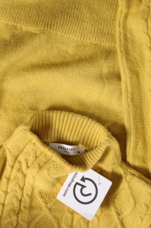Pulover de femei Reserved, Mărime M, Culoare Galben, Preț 46,74 Lei