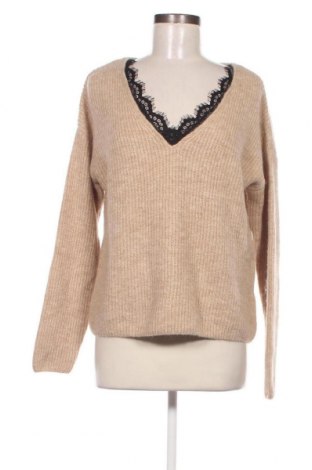 Дамски пуловер Reserved, Размер M, Цвят Бежов, Цена 13,34 лв.