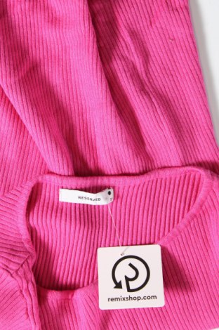 Damski sweter Reserved, Rozmiar S, Kolor Różowy, Cena 32,47 zł