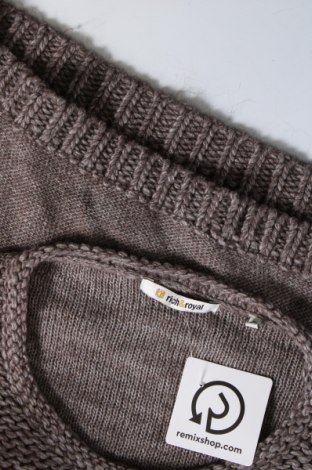 Дамски пуловер Rich & Royal, Размер M, Цвят Кафяв, Цена 34,72 лв.
