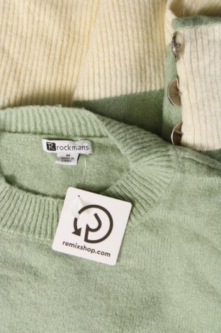 Damenpullover Rockmans, Größe M, Farbe Grün, Preis 9,99 €