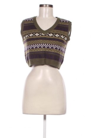 Дамски пуловер Romwe, Размер S, Цвят Многоцветен, Цена 14,21 лв.