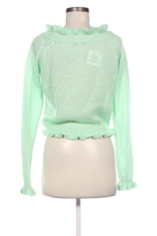Дамски пуловер Rut & Circle, Размер XS, Цвят Зелен, Цена 18,86 лв.