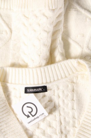 Дамски пуловер S. Marlon, Размер S, Цвят Екрю, Цена 18,86 лв.