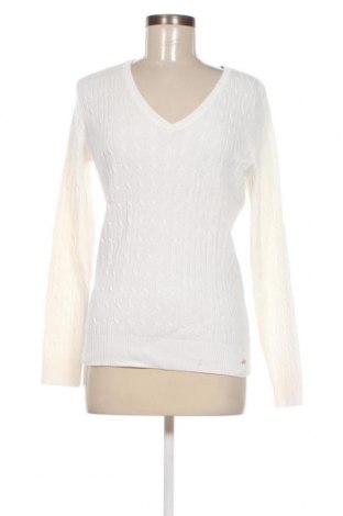Дамски пуловер S.Oliver, Размер M, Цвят Бял, Цена 17,63 лв.
