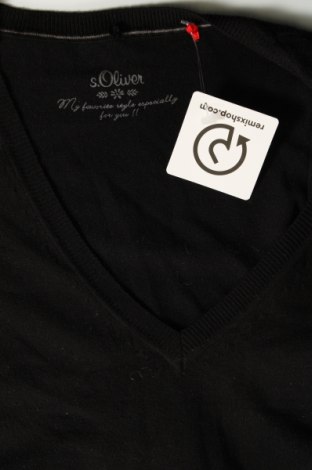 Дамски пуловер S.Oliver, Размер S, Цвят Черен, Цена 12,30 лв.