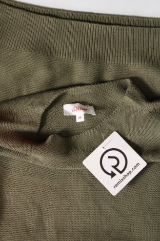 Дамски пуловер S.Oliver, Размер S, Цвят Зелен, Цена 8,20 лв.
