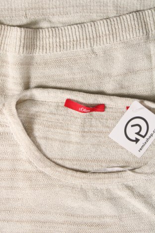 Дамски пуловер S.Oliver, Размер M, Цвят Бежов, Цена 8,20 лв.