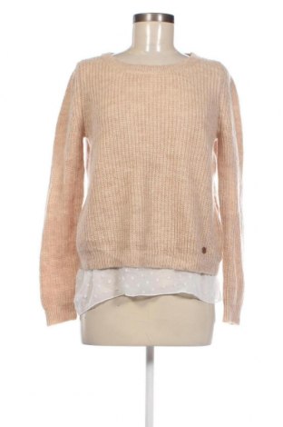 Дамски пуловер S.Oliver, Размер XS, Цвят Бежов, Цена 20,09 лв.