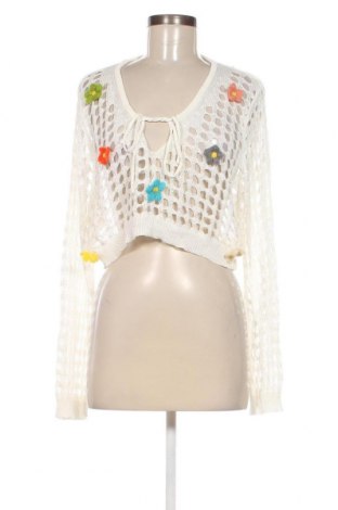 Γυναικείο πουλόβερ SHEIN, Μέγεθος 3XL, Χρώμα Λευκό, Τιμή 5,92 €