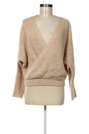 Дамски пуловер SHEIN, Размер S, Цвят Бежов, Цена 12,47 лв.