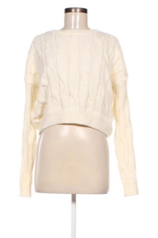 Дамски пуловер SHEIN, Размер L, Цвят Екрю, Цена 14,21 лв.