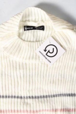 Дамски пуловер SHEIN, Размер M, Цвят Бял, Цена 14,21 лв.