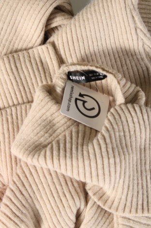 Pulover de femei SHEIN, Mărime S, Culoare Bej, Preț 43,88 Lei