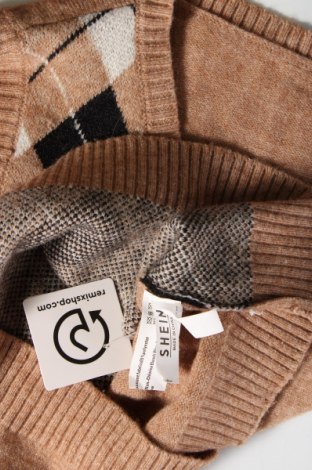 Γυναικείο πουλόβερ SHEIN, Μέγεθος M, Χρώμα  Μπέζ, Τιμή 8,79 €