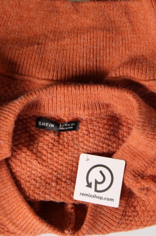 Дамски пуловер SHEIN, Размер S, Цвят Оранжев, Цена 14,21 лв.
