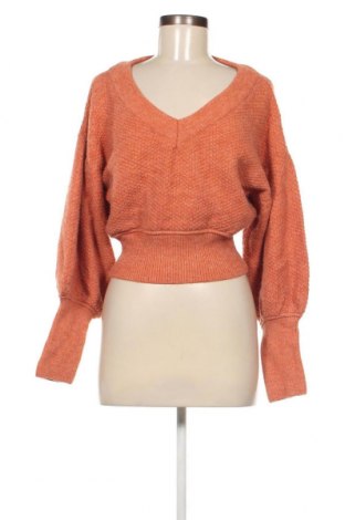 Дамски пуловер SHEIN, Размер S, Цвят Оранжев, Цена 15,08 лв.