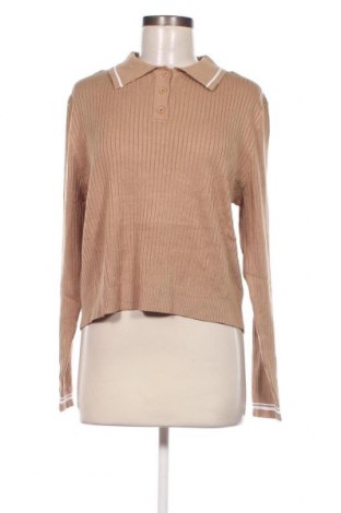 Γυναικείο πουλόβερ SHEIN, Μέγεθος 3XL, Χρώμα  Μπέζ, Τιμή 11,66 €