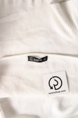 Γυναικείο πουλόβερ SHEIN, Μέγεθος L, Χρώμα Λευκό, Τιμή 17,94 €
