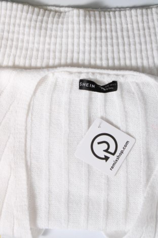 Дамски пуловер SHEIN, Размер M, Цвят Бял, Цена 15,08 лв.