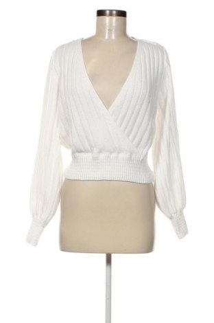 Γυναικείο πουλόβερ SHEIN, Μέγεθος M, Χρώμα Λευκό, Τιμή 9,33 €