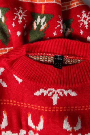 Дамски пуловер SHEIN, Размер M, Цвят Червен, Цена 13,34 лв.