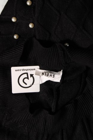 Дамски пуловер SHEIN, Размер S, Цвят Черен, Цена 14,21 лв.
