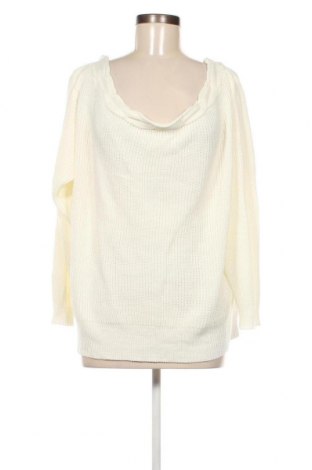 Γυναικείο πουλόβερ SHEIN, Μέγεθος XXL, Χρώμα Λευκό, Τιμή 10,76 €