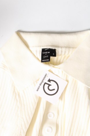 Γυναικείο πουλόβερ SHEIN, Μέγεθος S, Χρώμα Λευκό, Τιμή 9,33 €