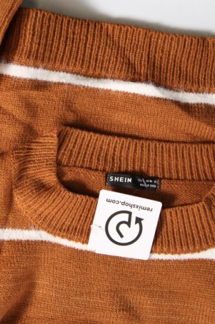 Дамски пуловер SHEIN, Размер S, Цвят Кафяв, Цена 14,21 лв.