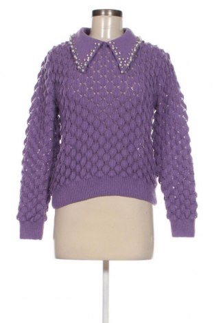 Дамски пуловер SHEIN, Размер S, Цвят Лилав, Цена 15,08 лв.