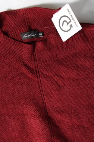 Γυναικείο πουλόβερ Sa. Hara, Μέγεθος XXL, Χρώμα Κόκκινο, Τιμή 8,97 €