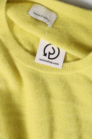 Дамски пуловер Samsoe & Samsoe, Размер L, Цвят Жълт, Цена 37,20 лв.