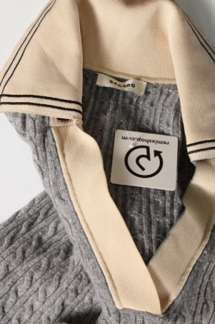 Γυναικείο πουλόβερ Sandro, Μέγεθος S, Χρώμα Γκρί, Τιμή 105,15 €