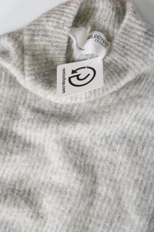 Γυναικείο πουλόβερ Selected Femme, Μέγεθος XL, Χρώμα Γκρί, Τιμή 15,22 €