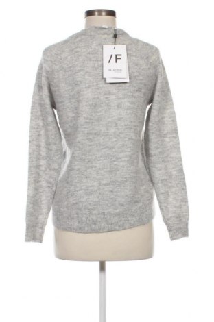 Дамски пуловер Selected Femme, Размер XS, Цвят Сив, Цена 93,00 лв.
