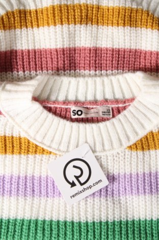 Дамски пуловер So, Размер XS, Цвят Многоцветен, Цена 13,34 лв.