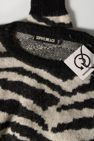 Damski sweter Sophyline & Co, Rozmiar S, Kolor Kolorowy, Cena 52,97 zł