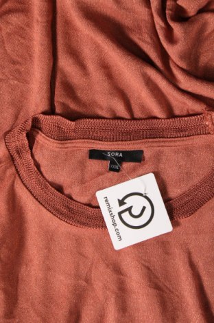 Γυναικείο πουλόβερ Sora, Μέγεθος 3XL, Χρώμα Πορτοκαλί, Τιμή 12,56 €