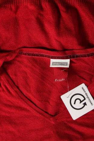 Дамски пуловер Street One, Размер M, Цвят Червен, Цена 20,09 лв.
