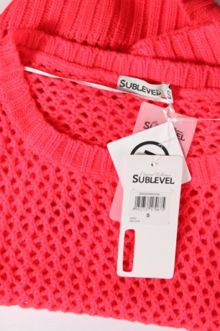Pulover de femei Sublevel, Mărime S, Culoare Roz, Preț 74,15 Lei