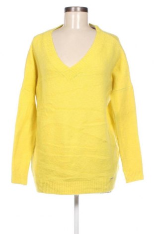 Дамски пуловер Superdry, Размер S, Цвят Жълт, Цена 26,32 лв.