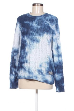 Дамски пуловер Superdry, Размер M, Цвят Син, Цена 30,55 лв.