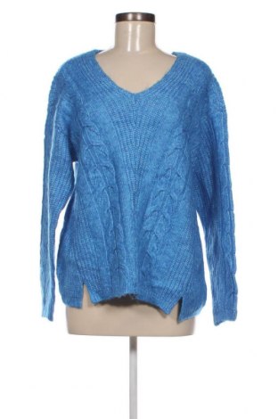 Γυναικείο πουλόβερ Suzanne Grae, Μέγεθος M, Χρώμα Μπλέ, Τιμή 13,19 €