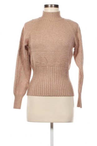 Γυναικείο πουλόβερ Suzy Shier, Μέγεθος M, Χρώμα  Μπέζ, Τιμή 8,79 €