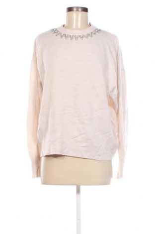 Дамски пуловер Takko Fashion, Размер M, Цвят Екрю, Цена 15,08 лв.
