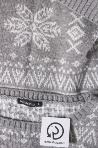 Damenpullover Terranova, Größe L, Farbe Grau, Preis € 8,45