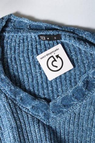 Дамски пуловер Tex, Размер S, Цвят Син, Цена 14,21 лв.