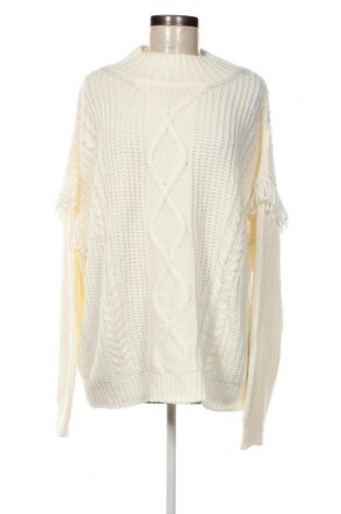 Γυναικείο πουλόβερ Time and tru, Μέγεθος XL, Χρώμα Λευκό, Τιμή 18,49 €